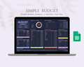 Simple Budget Spreadsheet: Automated Expense Tracker